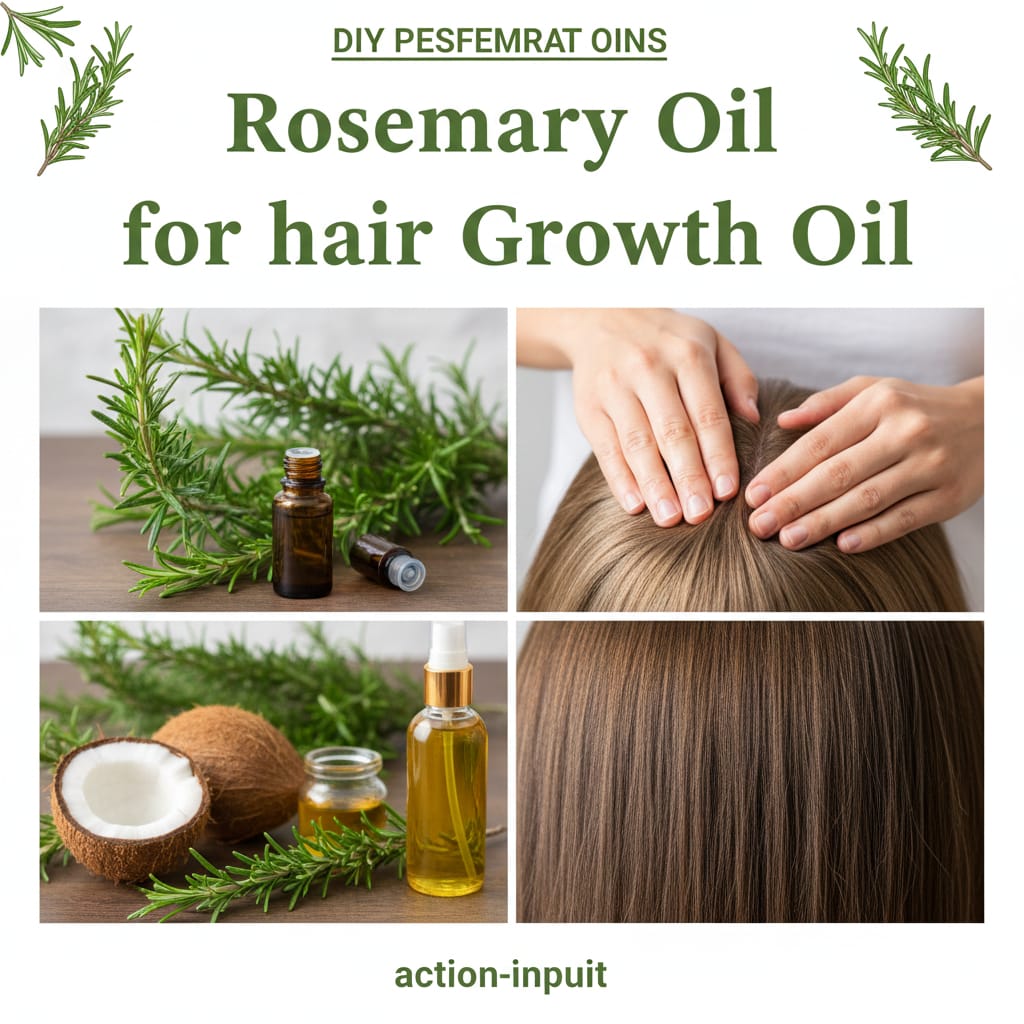 Rosemary oil for hair growth