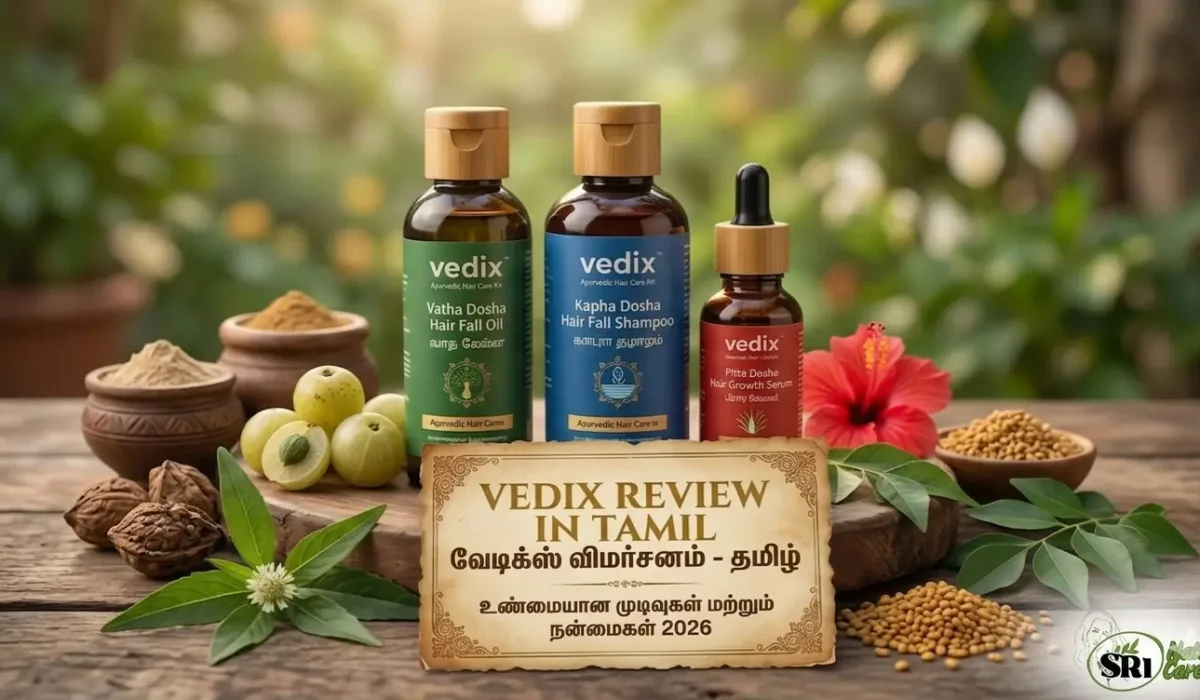 Vedix Review in Tamil - Hair Care Kit